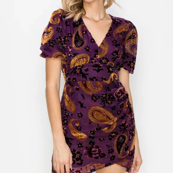 Tiger mist. Purple dress size XS NWT - Picture 1 of 8